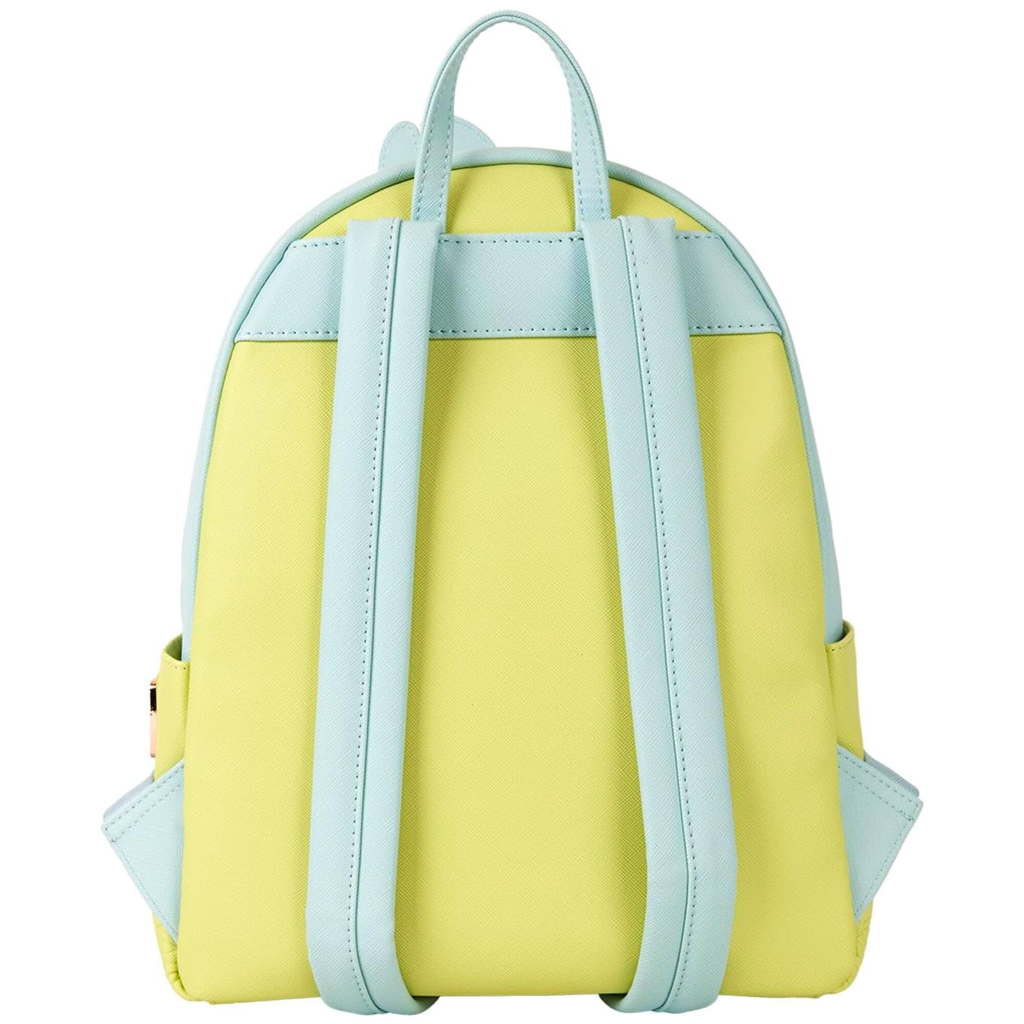 Alt View 2. LoungeFly - Loungefly Disney Bambi, Flower, and Thumper Triple Pocket Mini Backpack - Multicolored.