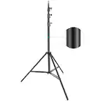 Front. Neewer - Heavy-Duty 13ft C-Stand, 22lb Load Capacity, Spring Cushion, Black.