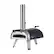 Left. Ooni - Karu 12G Multi-Fuel Outdoor Portable Pizza Oven - Black.