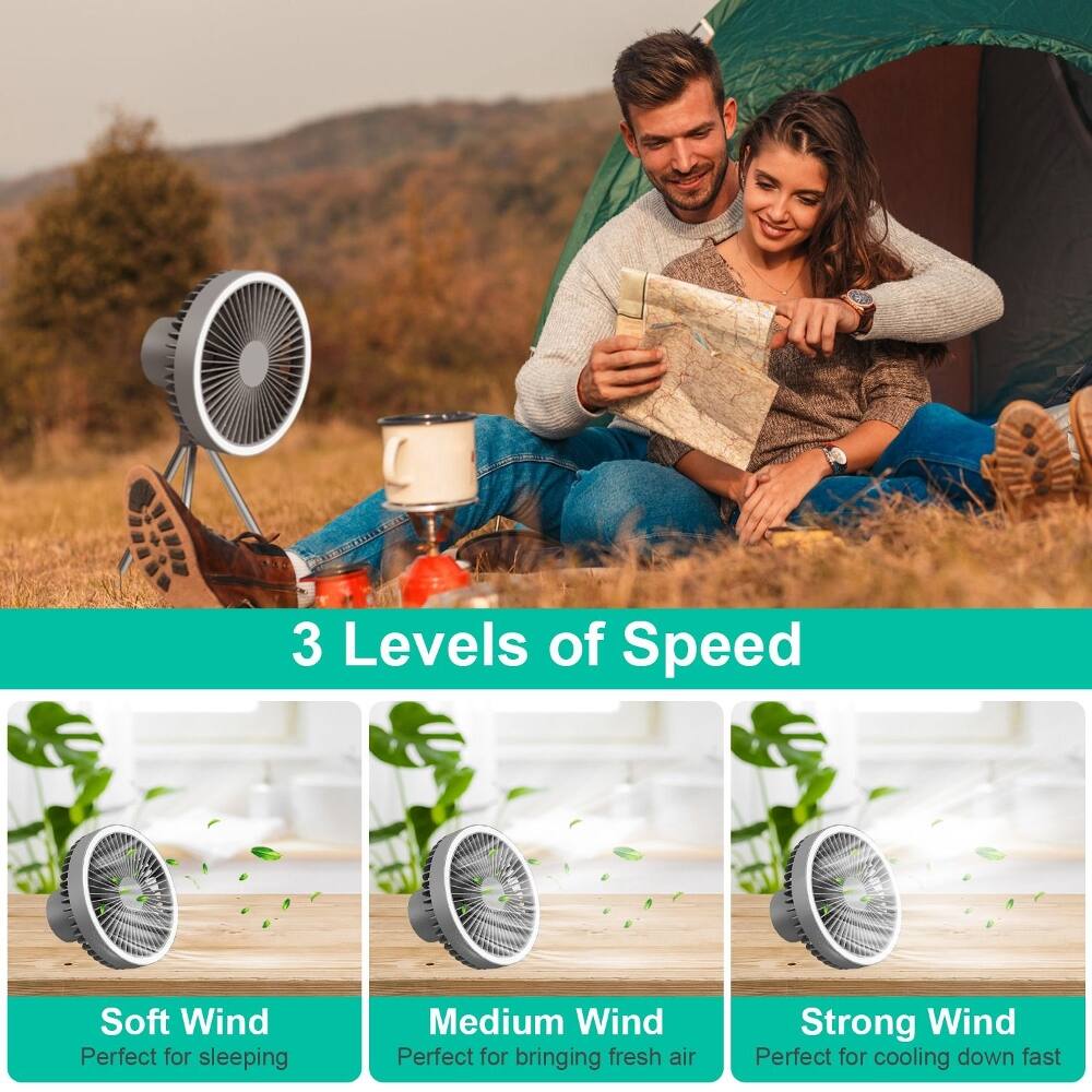 3 Levels of Speed

Soft Wind
Perfect for sleeping

Medium Wind
Perfect for bringing fresh air

Strong Wind
Perfect for cooling down fast