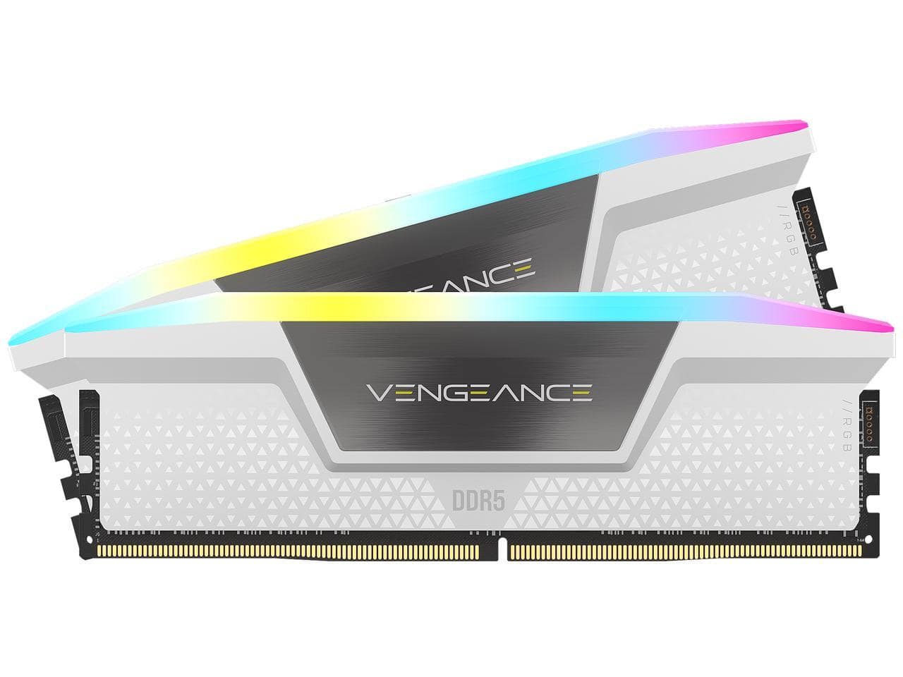 CORSAIR Vengeance RGB 32GB (2 x 16GB) 288 Pin PC RAM DDR5 6000