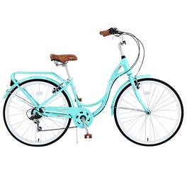 TinyHomie - 7 Speed Steel Frame Multiple Colors 26 Inch Ladies Bicycle - Green