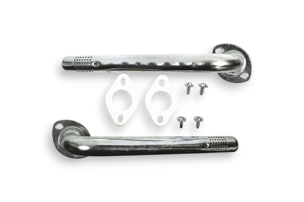 Alt View 1. Music City Metals - Music City Metals - MCM747644226 venturi, L pair, 6.25 x 1.75; Chb.