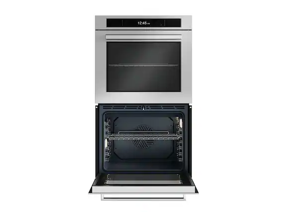 Front. Bertazzoni - 30" Professional Series 9.6 Cu. Ft. Convection Wall Oven - Stainless steel - Stainless Steel.