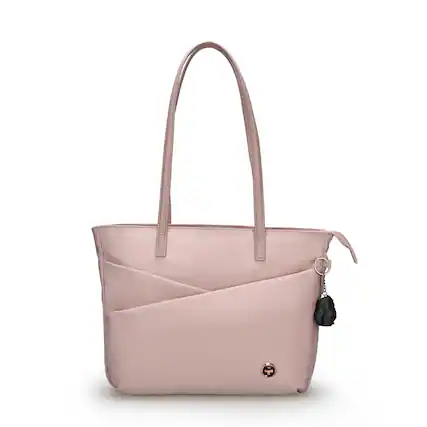 Front. Swissdigital Design - Swissdigital SD7517-82 Katy Rose Ng Lotus Tote Bag - Lotus.