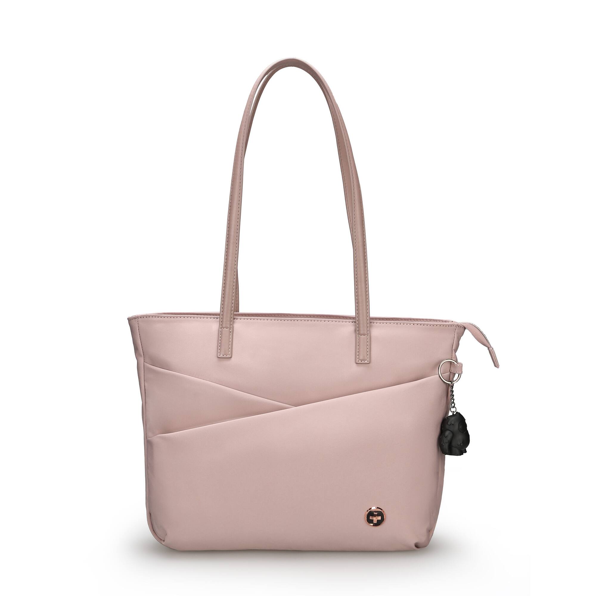 Front. Swissdigital Design - Swissdigital SD7517-82 Katy Rose Ng Lotus Tote Bag - Lotus.