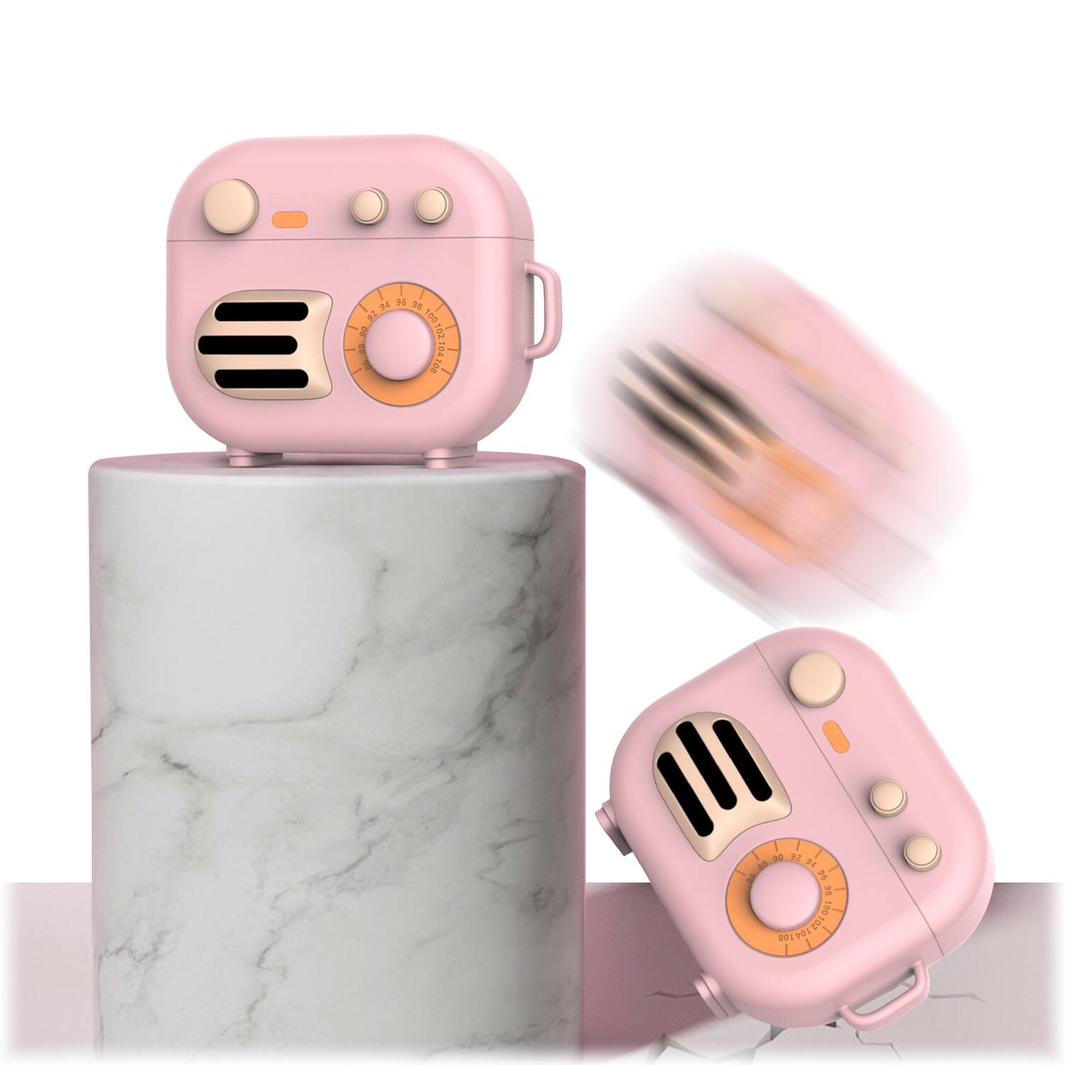 Alt View 13. SaharaCase - Case for Apple AirPods 3 (3rd generation) - Pink.