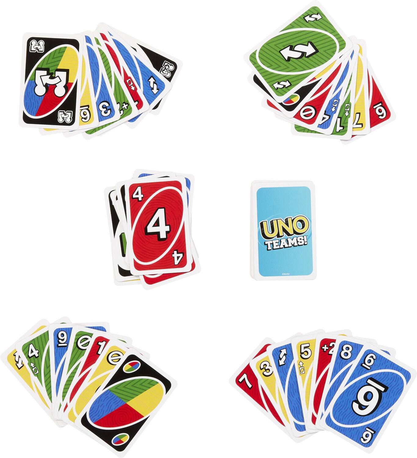 Mattel Games UNO: Teams Collectibles Multicolor 194735238026