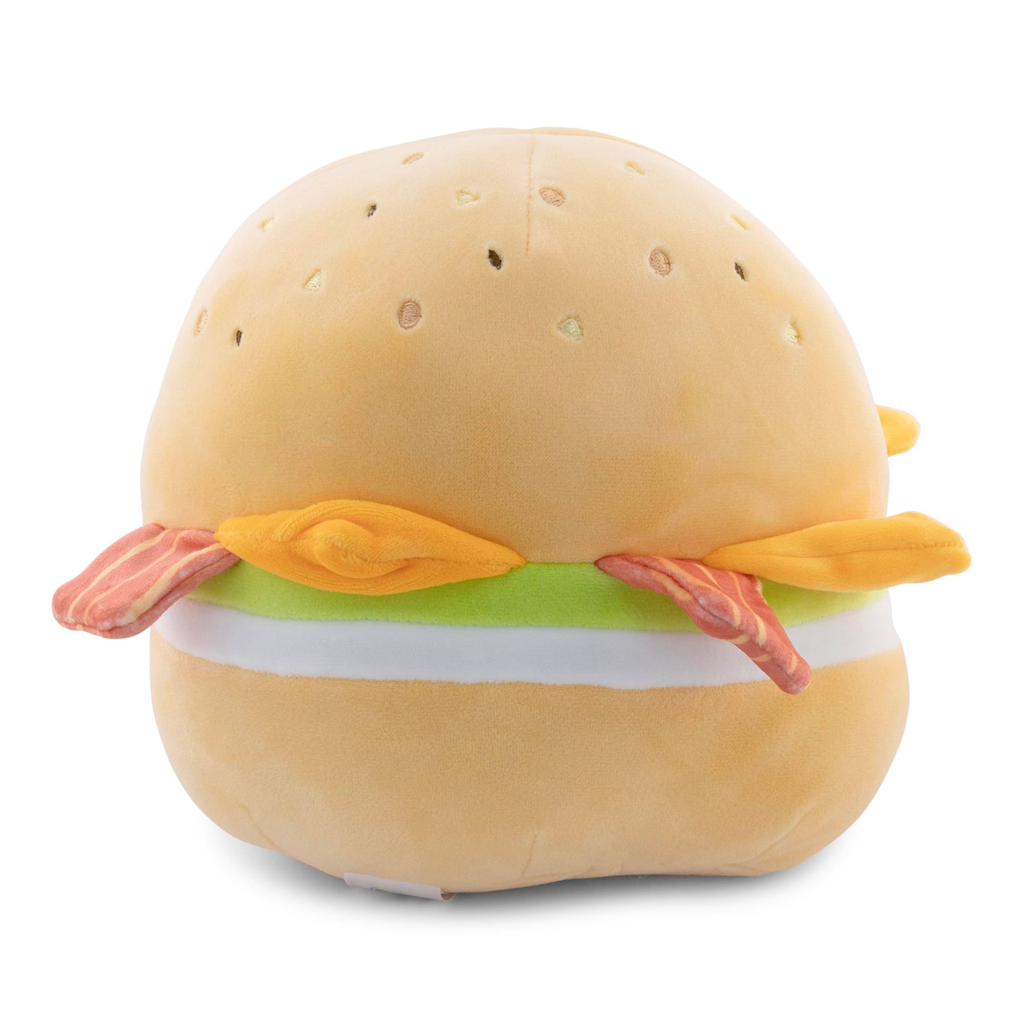 Alt View 2. Kellytoy - Squishmallows Breakfast Squad 8 Inch Plush | Geronimo The Bagel - Multi-Color.