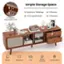 1. Ample Storage Space
2. 3-Position Adjustable Shelf
3. Spacious Tabletop
4. 2 Compartments
5. 3 Shelves
6. 2 Drawers
7. Nothing Tra - - - m UN - a
8. 1 4 2 3 10Y00 Mihiu Andy
9. Books
10. Television
11. CDs
12. Photo Frames
13. Ornaments