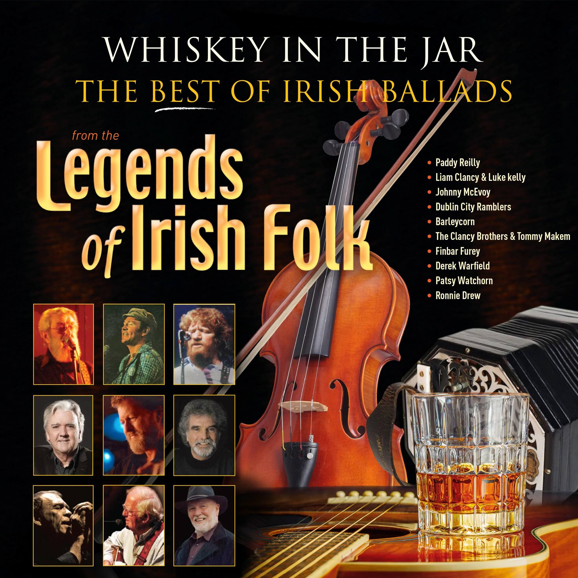 Front. Whiskey in the Jar: The Best of Irish Ballads from the Lege [LP].