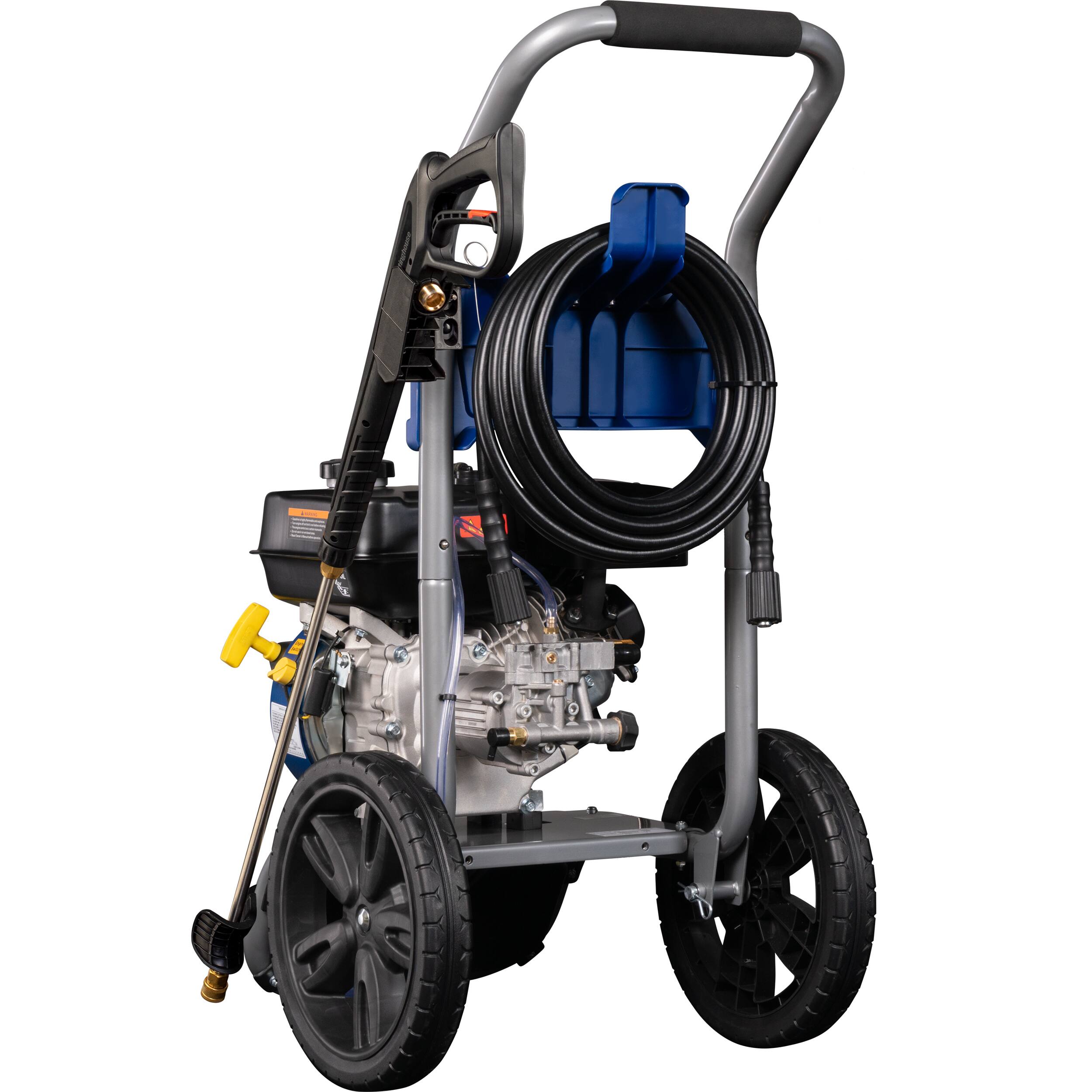 Alt View 6. Westinghouse - 3200 PSI 2.5 GPM Gas Powered Axial Cam Pump Cold Water Pressure Washer with Soap Tank and 5 Quick Connect Tips - Blue.