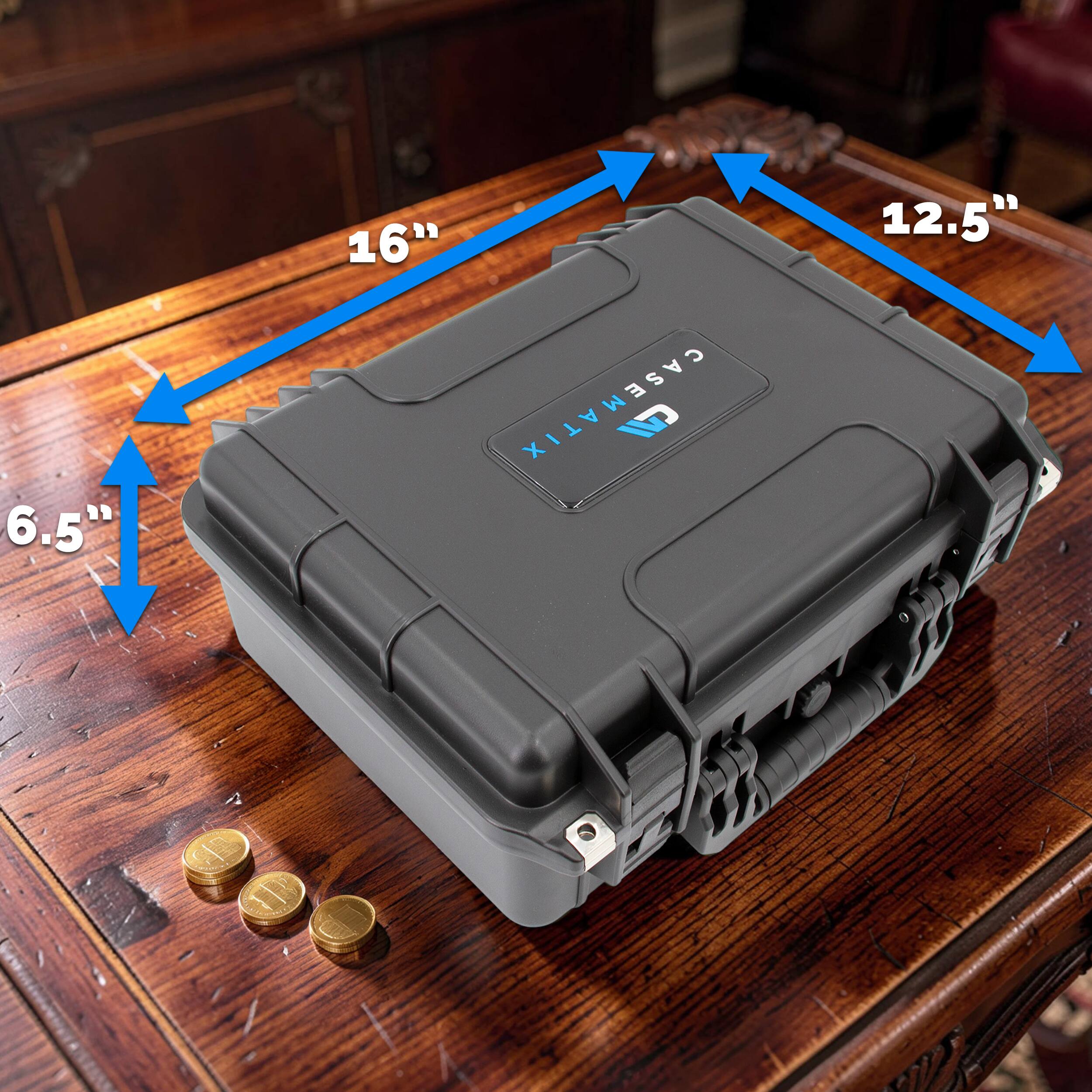 6.5" x 16" x 12.5" CASEMATIX