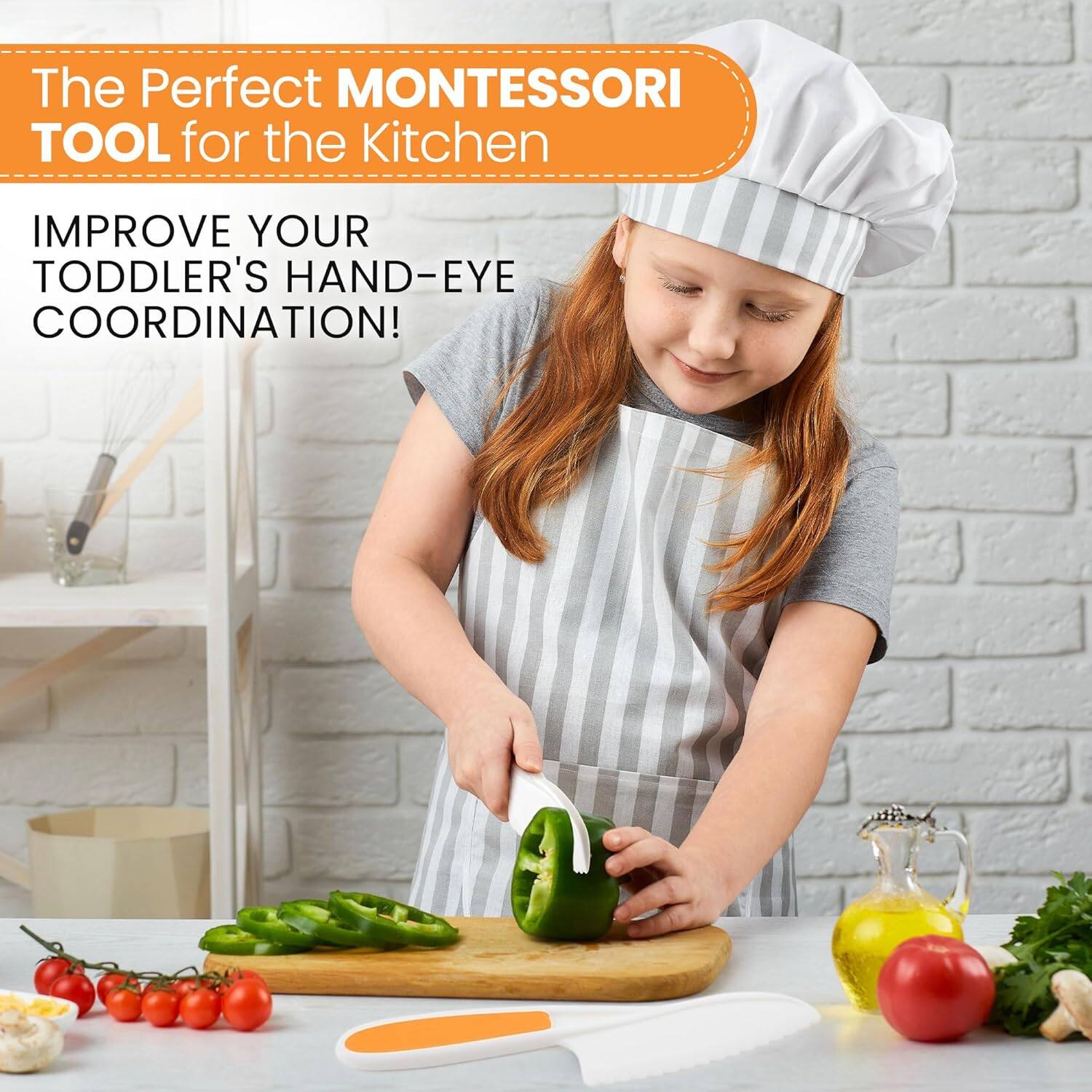 The Perfect MONTESSORI TOOL for the Kitchen

IMPROVE YOUR TODDLER'S HAND-EYE COORDINATION!