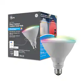 Cync - PAR38 Outdoor Smart LED Light Bulb - Color Changing - Full Color