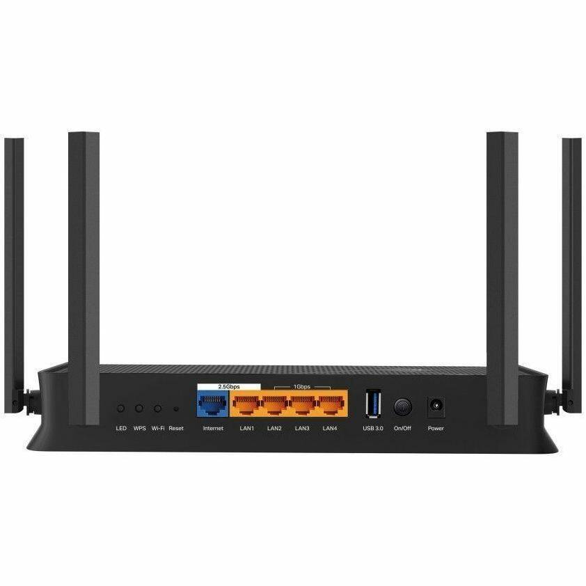 2.50Gbps  
1Gbps  

LED WPS Wi-Fi Reset  
Internet LAN1 LAN2 LAN3 LAN4  
USB 3.0 On/Off Power