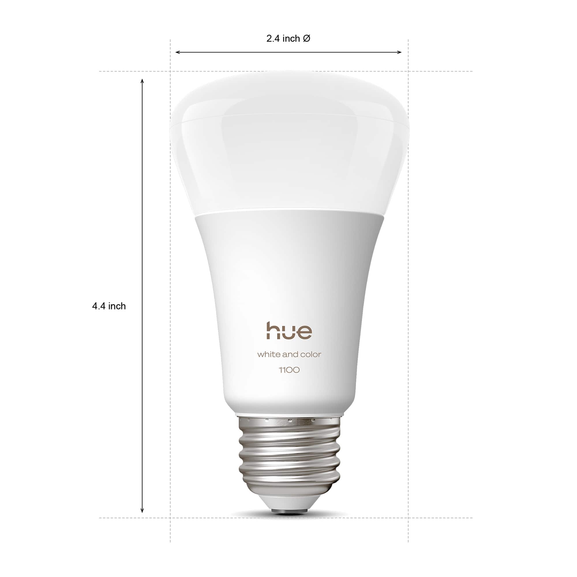 Philips Hue White and Color LED電球 7個セット Philips Hue Smart LED A19 Bulb, 1 Pack White and Color Ambiance
