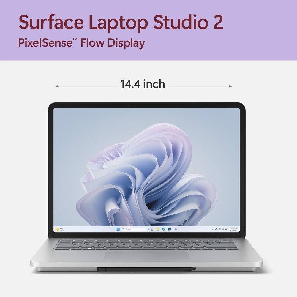 Surface Laptop Studio 2  
PixelSense™ Flow Display  
14.4 inch
