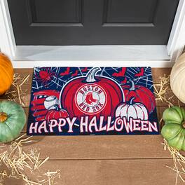 Evergreen Enterprises - 28" x 16" Happy Halloween Turf Door Mat - Multicolor