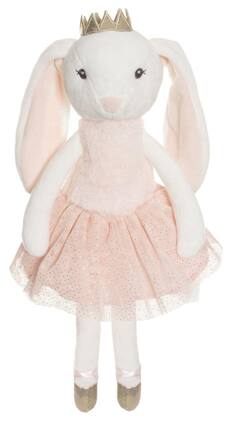 TriAction Toys - Teddykompaniet 15 Inch Plush Animal | Kate the Ballerina Rabbit - Pink