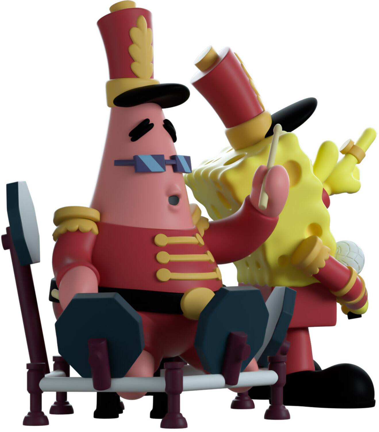 Alt View 1. Youtooz - Youtooz - SpongeBob Squarepants - SpongeBob & Patrick Band Geeks #19   - COLLECTIBLES - Multicolor.