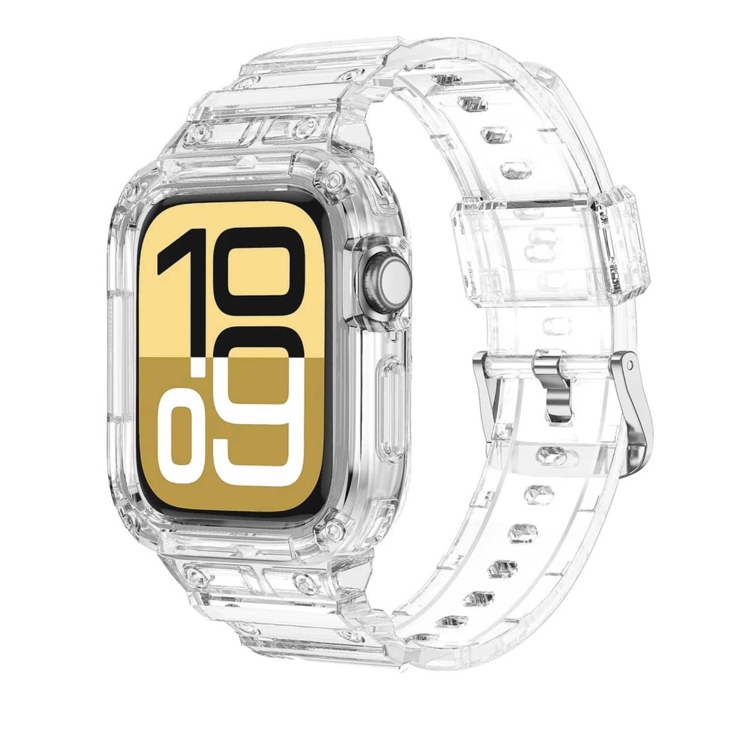 Stock Preferred - TPU Sport Band for Apple Watch Series 10 (46mm) - Clear