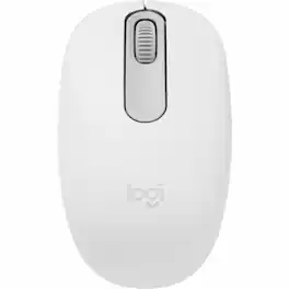 Logitech - M196 Bluetooth Wireless Mouse, Compact and Portable Mouse for Laptops, Tablets and More, 12-Month Battery - Wireless - White