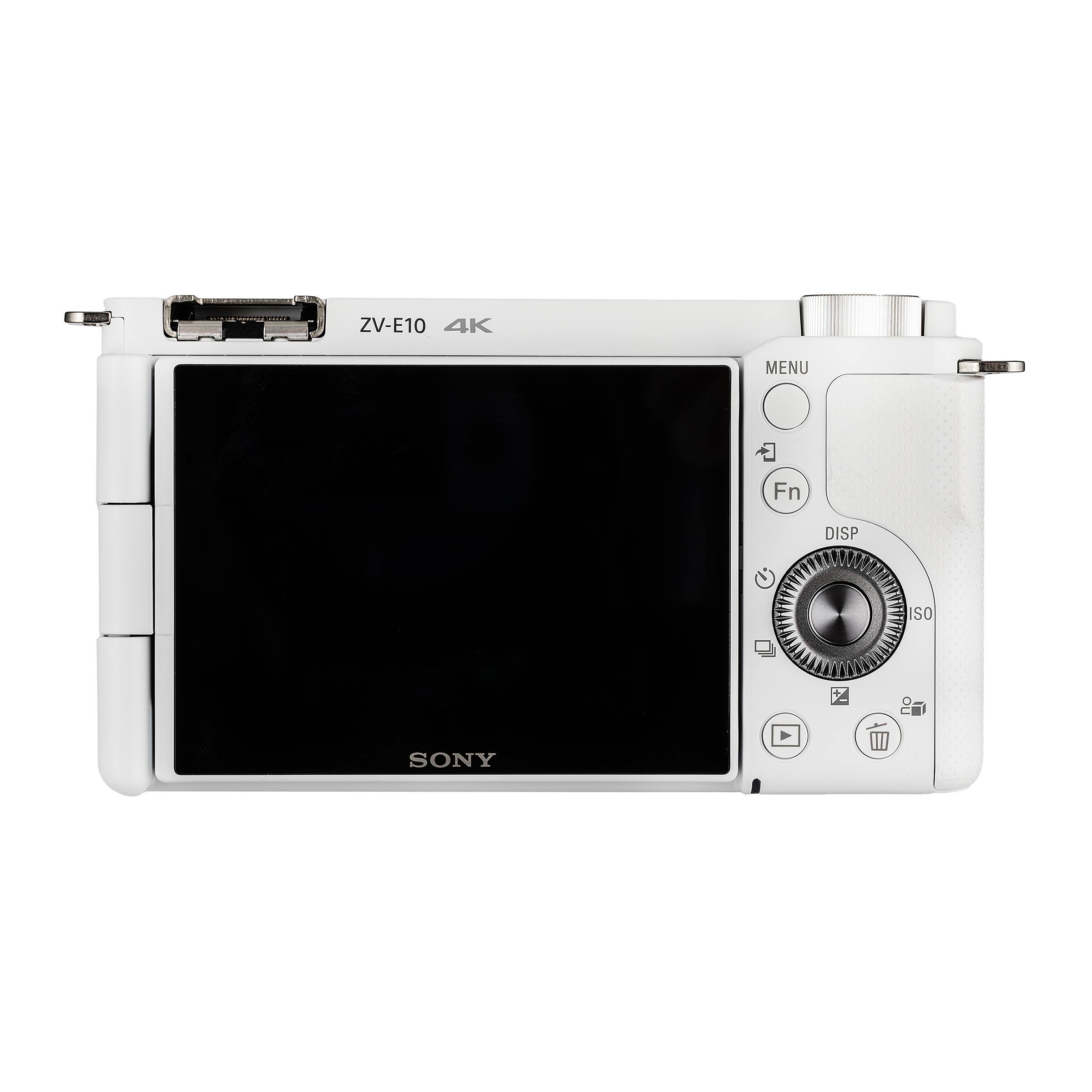 ZV-E10 4K  
MENU  
Fn  
DISP  
ISO  
SONY