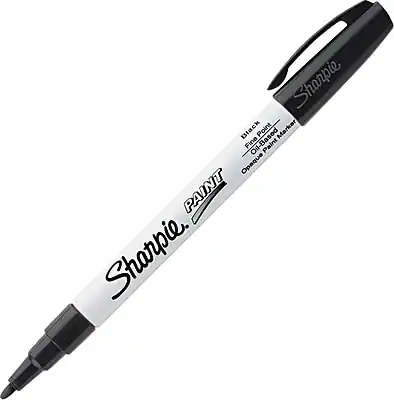Sharpie Black Point Marker Fine Oil-Based Paint Opaque PAINT Sharpie