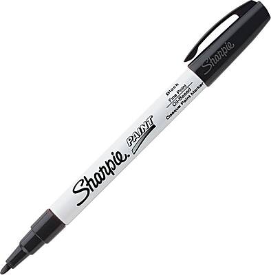 Sharpie - Oil-Based Paint Marker, Fine Tip, Black (35534)
