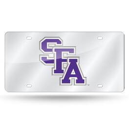 Rico Industries - SFA Stephen F Austin Lumberjacks Acrylic License Plate Laser Tag - Multi
