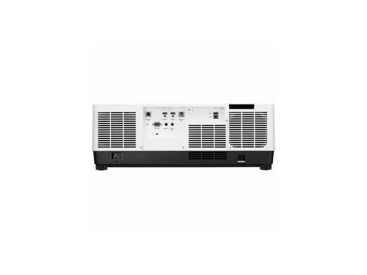 Alt View 3. Sharp - Sharp NEC XP-A824U-W 21:9 2160p LCD Projector - 8600 lm - HDMI/USB/Network - White.