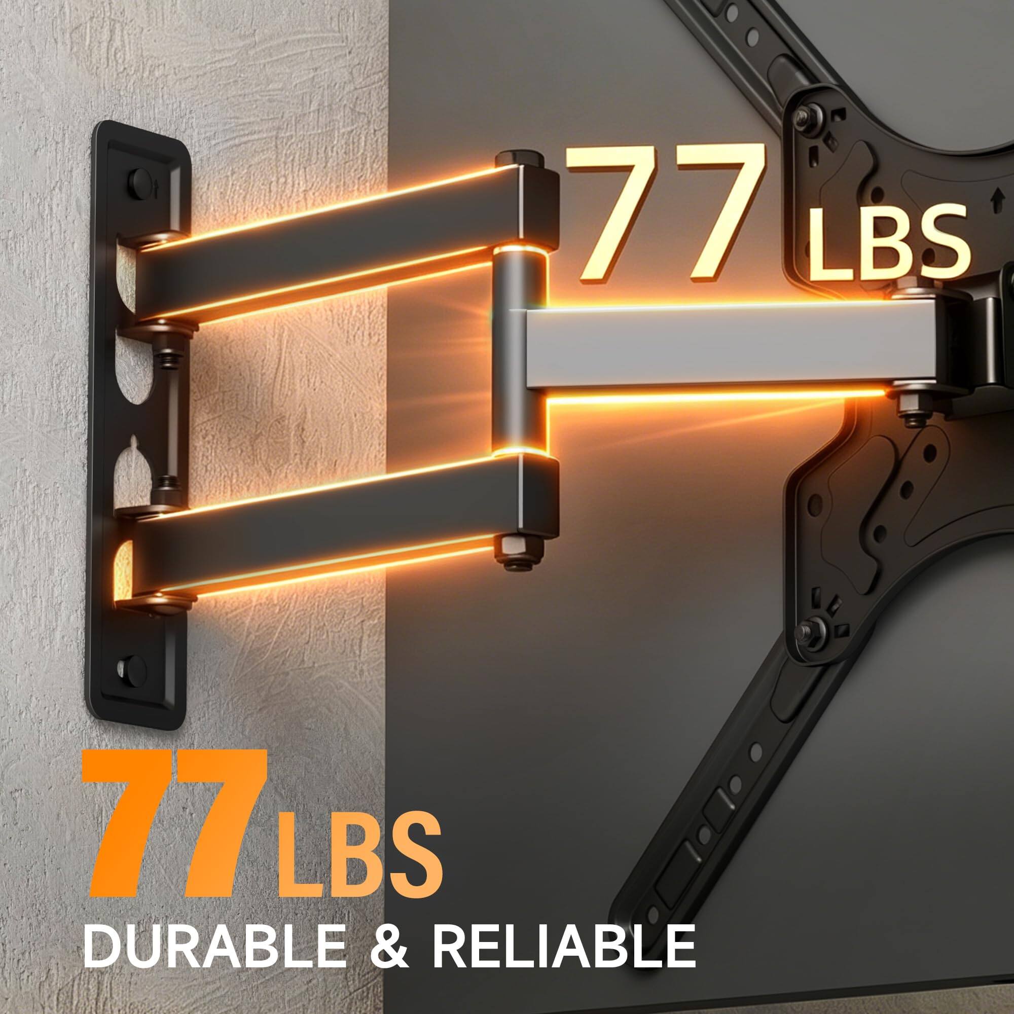 77 LBS  
77 LBS DURABLE & RELIABLE