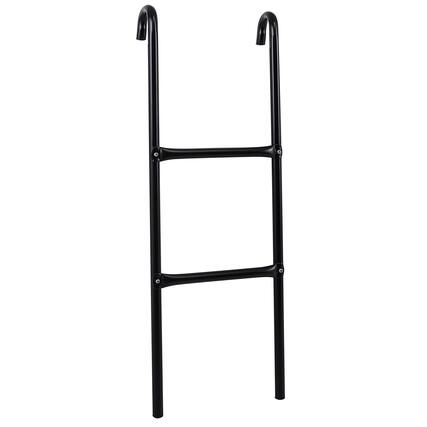 Front. SereneLife - SereneLife SLTRA12LDR Outdoor Trampoline Safety Ladder, 2-Step Galvanized Steel, UV Treated, 264Lbs Capacity.