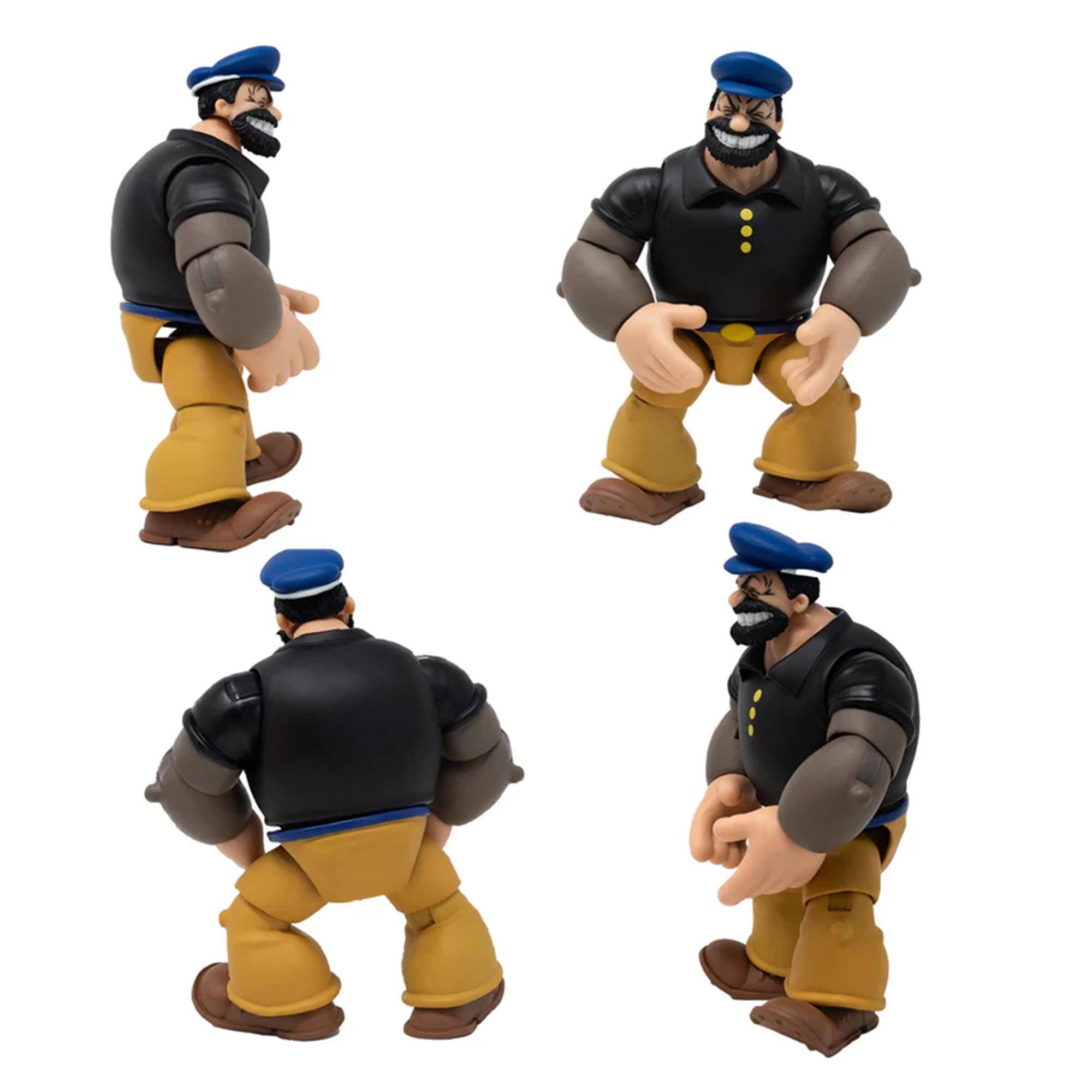 Alt View 3. Boss Fight Studio - Popeye Classics 1:12 Scale Action Figure | Bluto - Black.