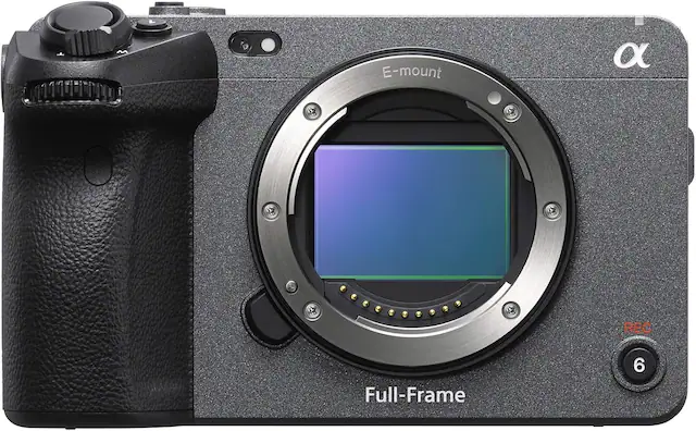 E-mount
Full-Frame
REC
6