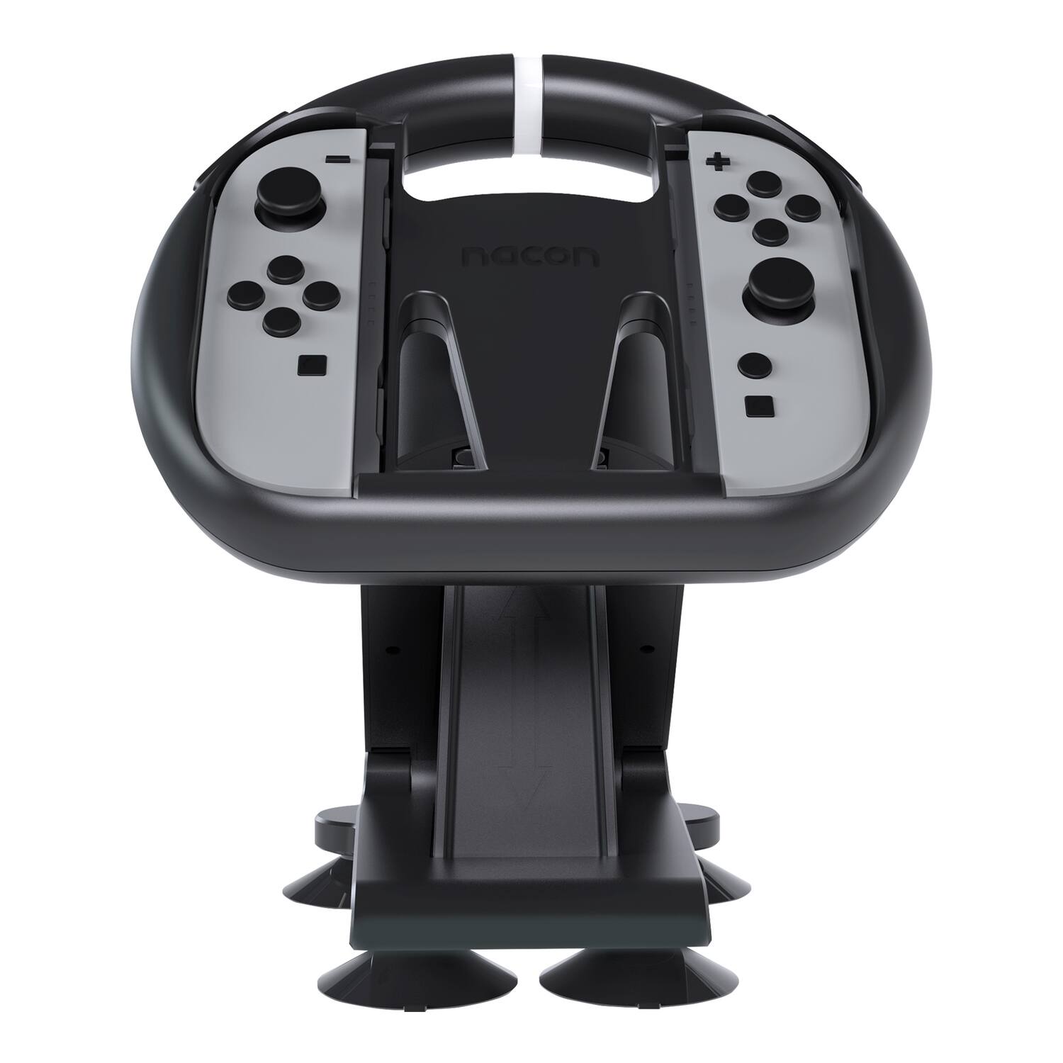 Alt View 1. Nacon - Foldable Racing Wheel, Nintendo Switch, 2 Joy-Con - Black.