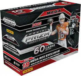 2025 Panini Prizm Draft Picks Football Mega Box