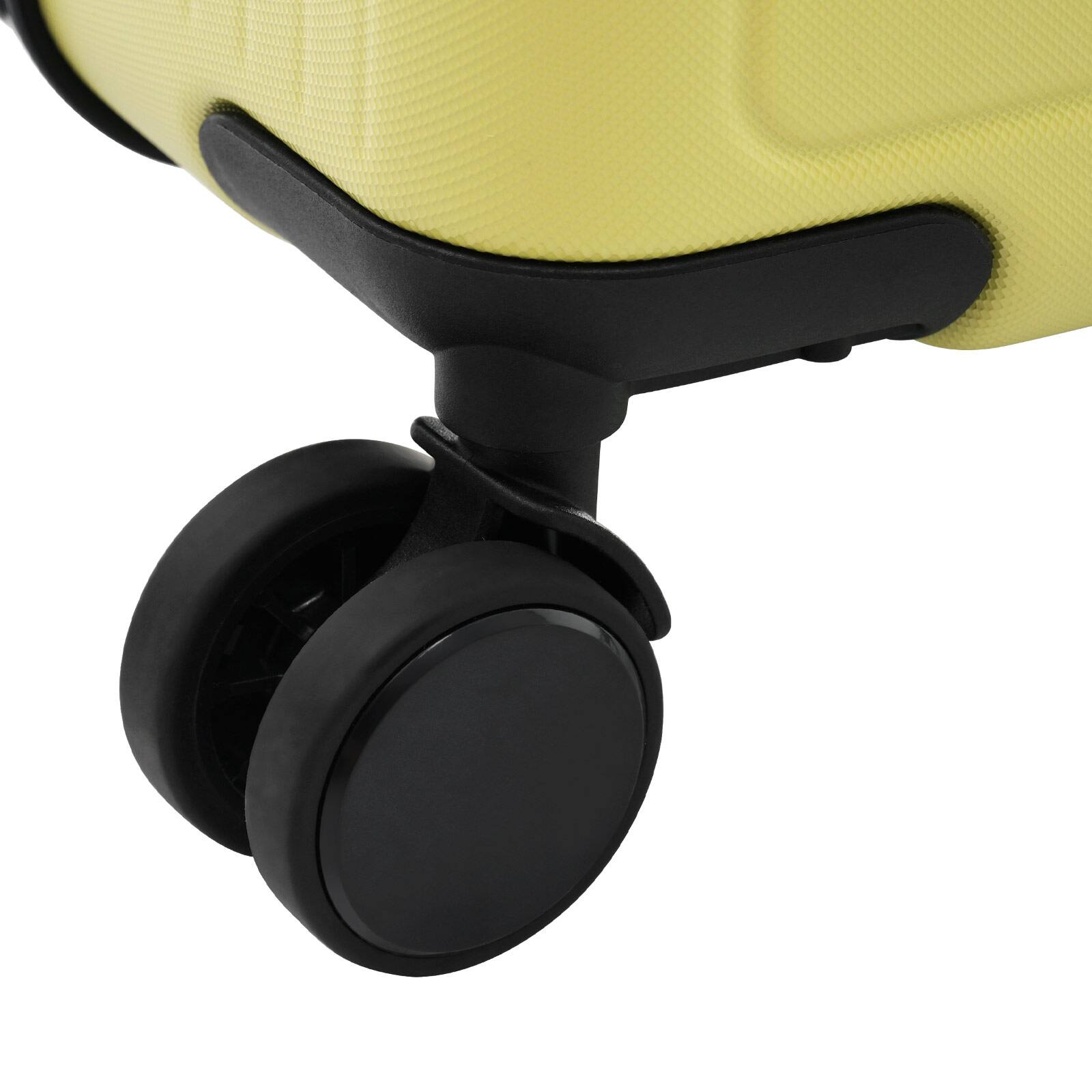 Alt View 8. Chateau Abodes - Luggage Set 3 Piece, Lightweight Hardside Travel Suitcases with Spinner Wheels and TSA Lock (20"/24"/28") - Tea Green.