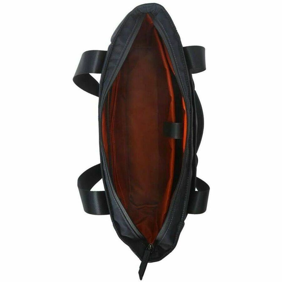 Alt View 3. Targus - Targus Avila TBA00102GL Carrying Case (Tote) for 15" to 16" Notebook - Midnight - Water Resistant - Vegan Leather - Blue.