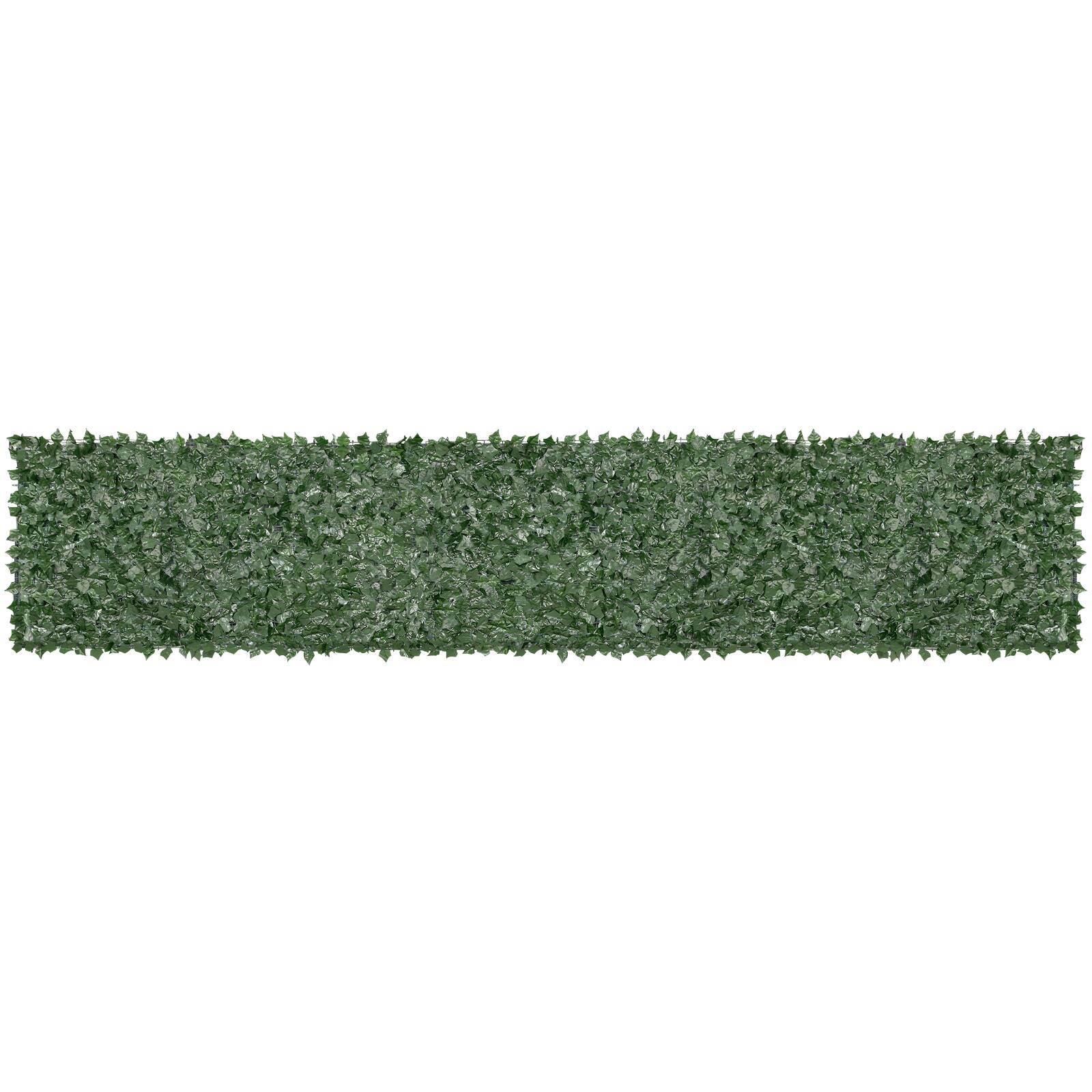 Alt View 5. VEVOR - Ivy Privacy Fence, 39 x 198in Artificial Green Wall Screen, Greenery Ivy Fence with Mesh Cloth Backing - Green.