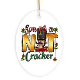 OrnamentallyYou - Son of a Nutcracker Funny and Cute Christmas Ornament - Multi-colored