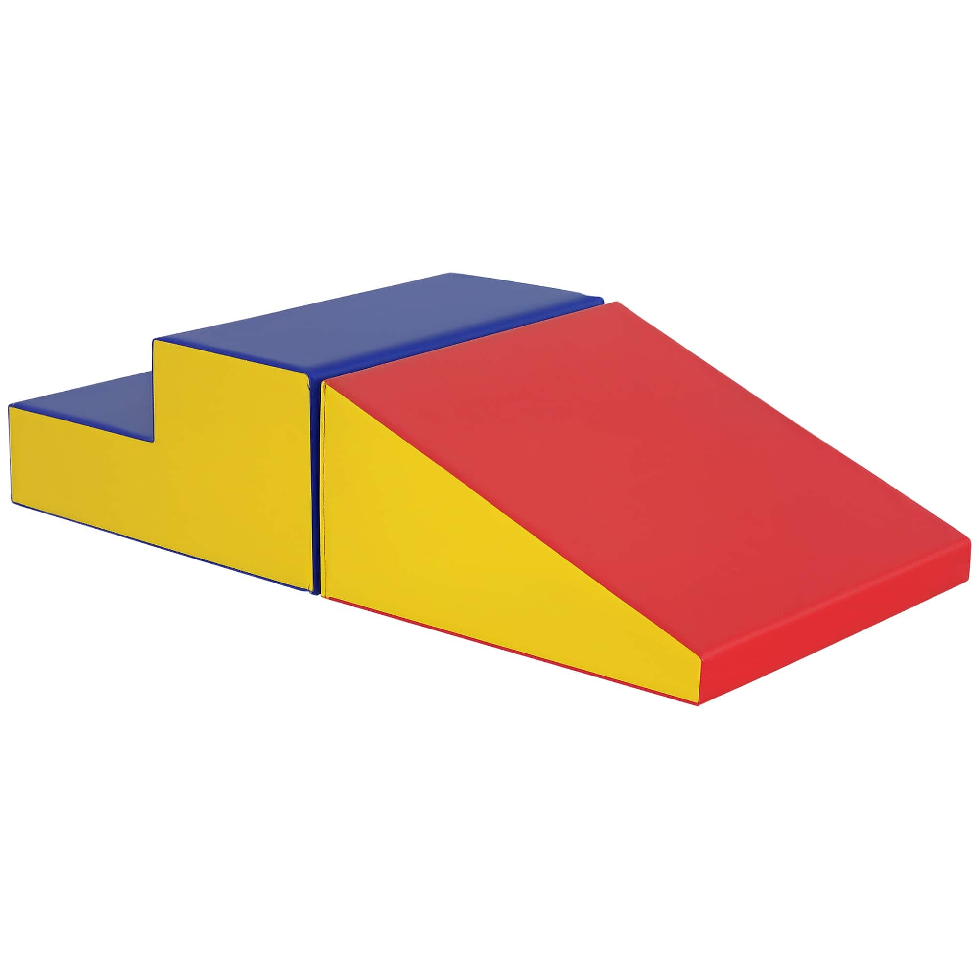 Soozier - 2-Piece Climb & Crawl Activity Play Foam Building Blocks for Toddlers with a Soft High-Density Foam