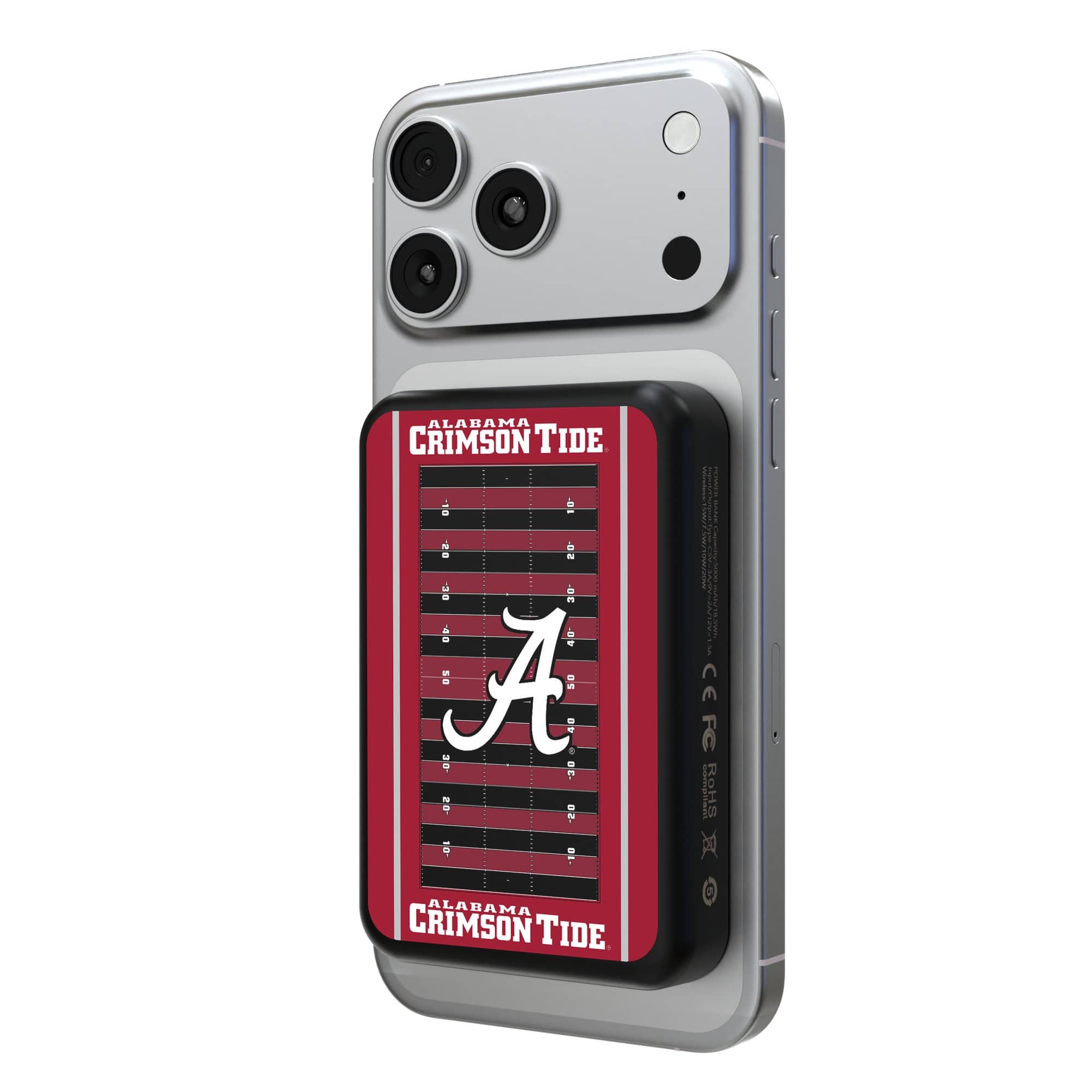 Keyscaper - Alabama Crimson Tide Wireless Magnetic Power Bank - Black price history on PriceWatchPro