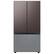 Alt View 12. Samsung - Bespoke 3-Door French Door Refrigerator Panel - Top Panel - Tuscan Steel.