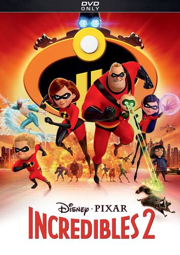 Front. Incredibles 2   - DVD.