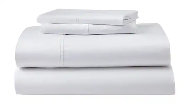 Front. Ghostbed - Sheets - Twin XL - White.
