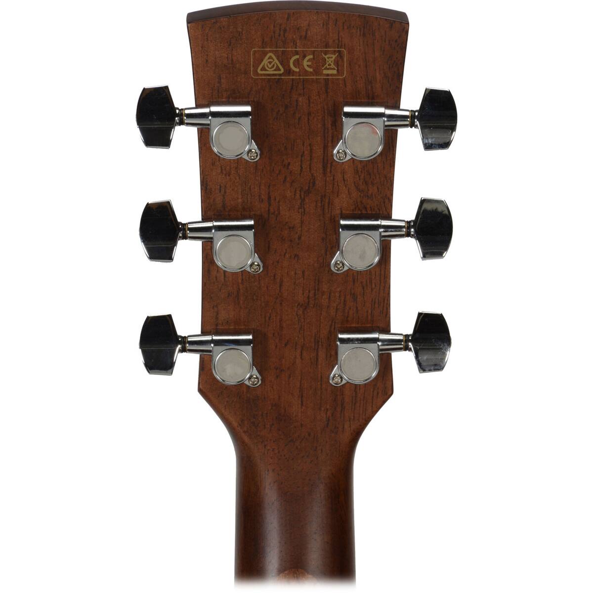Alt View 6. Ibanez - Ibanez Artwood Series AW54 Acoustic Guitar, Open Pore Natural.