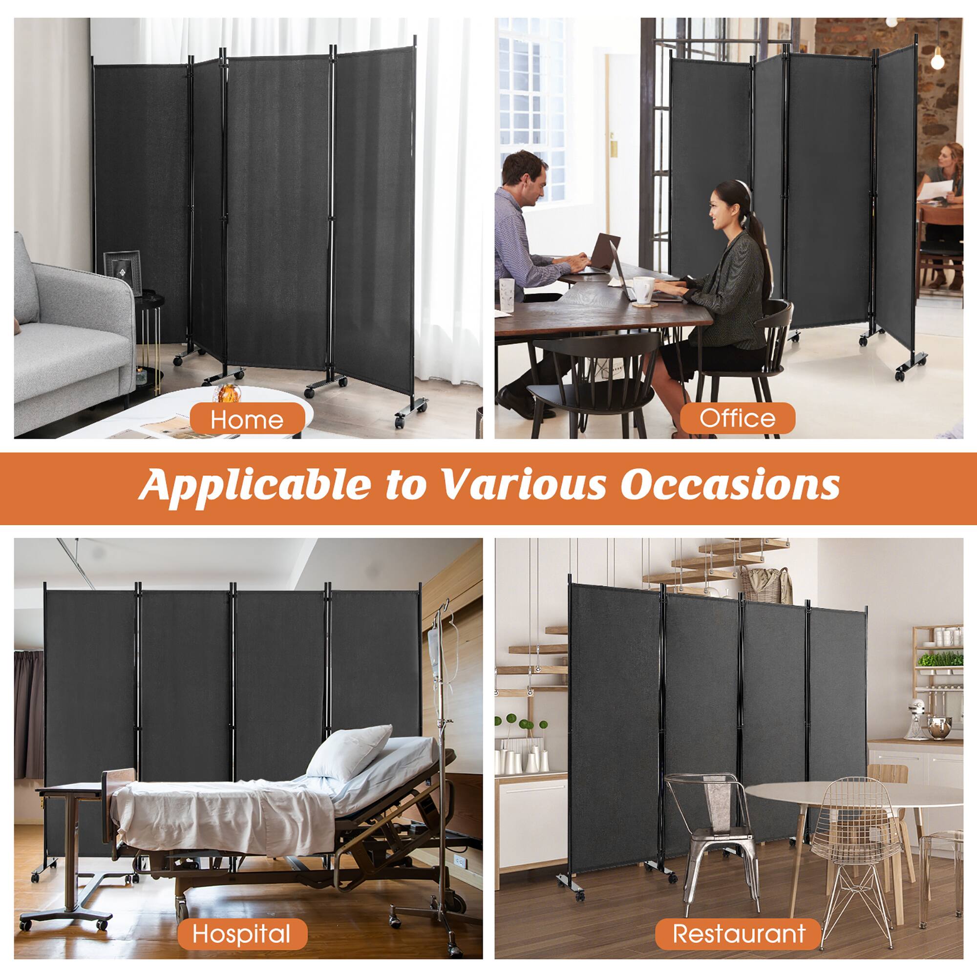 Home  
Office  
Applicable to Various Occasions  
Hospital  
Restaurant