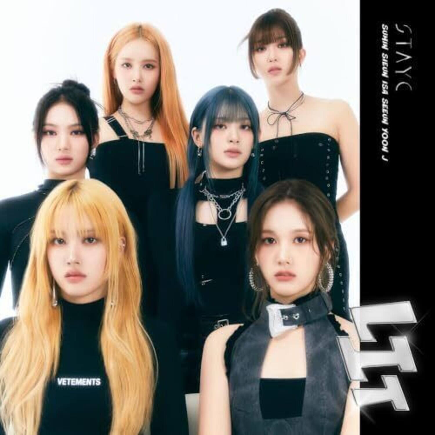Suhin, Seul, Iza, Stay, Seul, Yoon  
Vetements